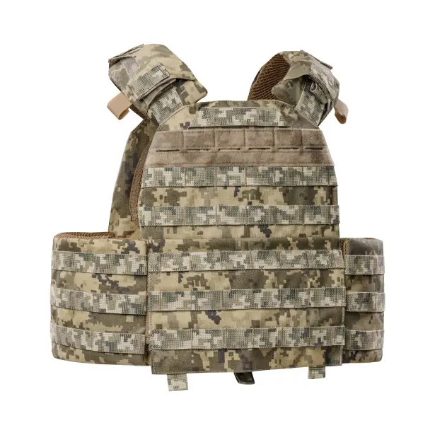 10 - Плитоноска КРУК, система швидкого скидання. Molle. Колір Піксель.