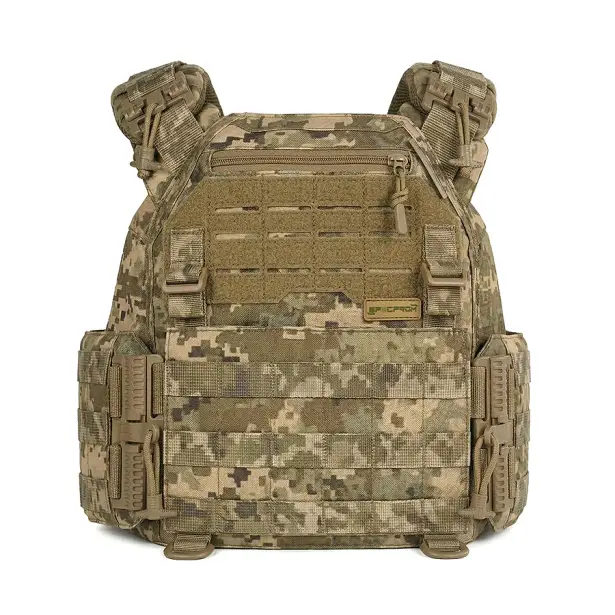 2 - Плитоноска жіноча Warmor gen.3 FL SPECPROM (for Ladies). Без підсумків. Зі швидким боковим та верхнім скиданням (без плит). Піксель