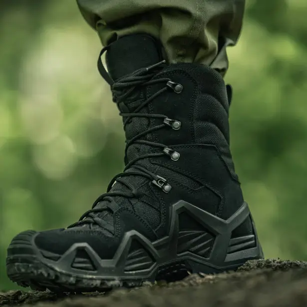 9 - Тактичні берці Lowa Zephyr HI MK2 Gore-Tex® MID TF. Чорний