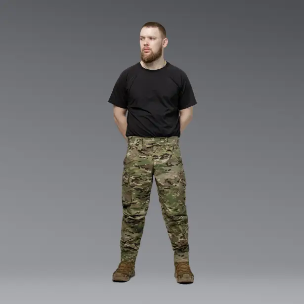 2 - Тактичні штани Battlegear Cargo. Колір Мультикам. Розмір L