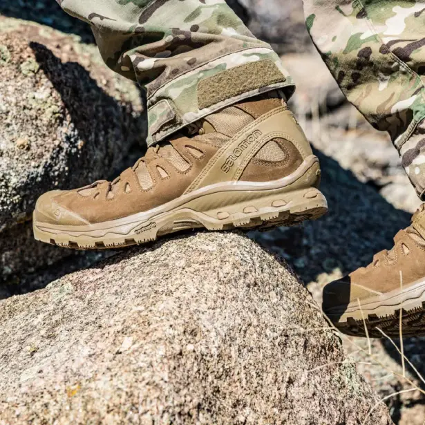 5 - Берці тактичні Salomon Quest 4D GTX Forces 2. Койот. Розмір 42