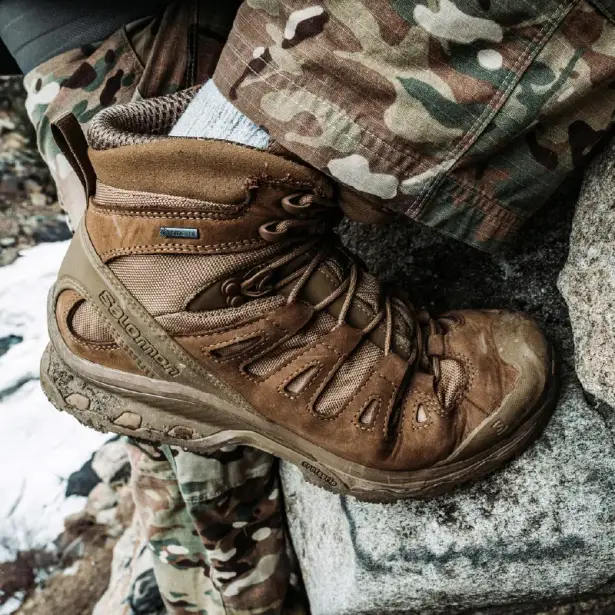 7 - Берці тактичні Salomon Quest 4D GTX Forces 2. Койот. Розмір 46 2/3