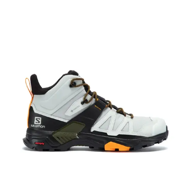 1 - Трекінгове взуття Salomon X Ultra 4 MID Gore-Tex (водонепроникні). Lunar rock / Magnet. Розмір 44 2/3