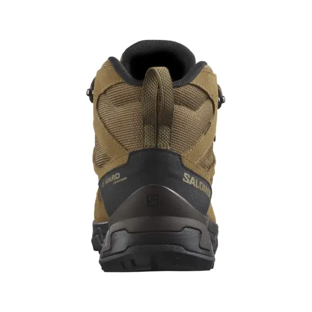 5 - Трекінгові черевики Salomon X Ward Leather MID Gore-Tex. Койот. Розмір 46 2/3