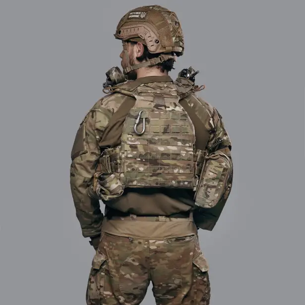 3 - Плитоноска TUR PRO Gen 2, система швидкого скидання. Molle. Колір Мультикам. Розмір M.