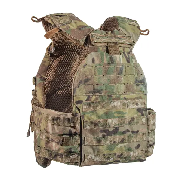 8 - Плитоноска TUR PRO Gen 2, система швидкого скидання. Molle. Колір Мультикам. Розмір M.