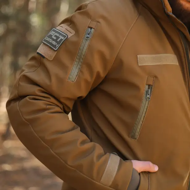 11 - Куртка тактична Softshell ХАНТЕР. Осінь-Весна Койот. Розмір M (44-46)
