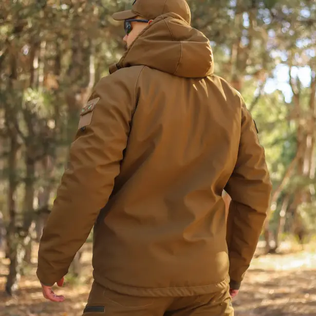 5 - Куртка тактична Softshell ХАНТЕР. Осінь-Весна Койот. Розмір L (48-50)