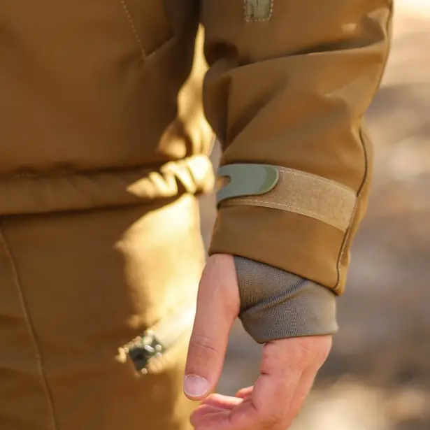 16 - Куртка тактична Softshell ХАНТЕР. Осінь-Весна Койот. Розмір XL (52-54)
