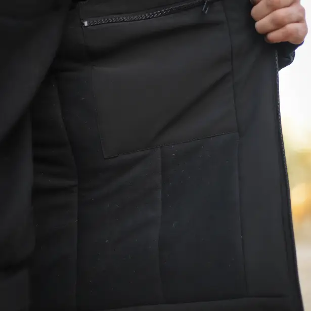 14 - Куртка тактична Softshell ХАНТЕР. Осінь-Весна Чорний. Розмір XXL (56-58)