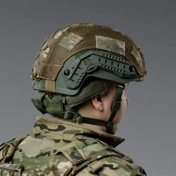 5 - Балістичний захист потилиці 1-го класу захисту. CORDURA 1000D. Олива