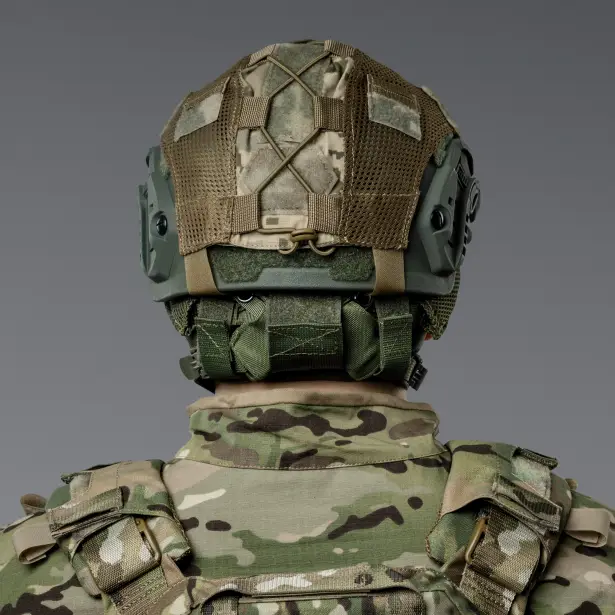 4 - Балістичний захист потилиці 1-го класу захисту. CORDURA 1000D. Олива