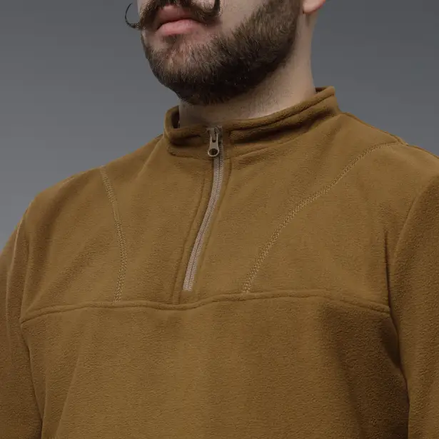 7 - Флісова тактична кофта Snowline Койот. Polyester. Розмір: Reg/XXL