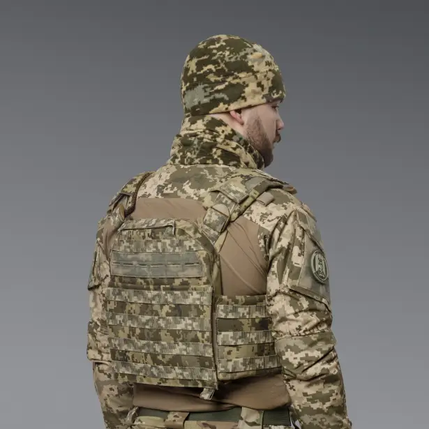 3 - Комплект Winter Tactical Kit: Бафф + Шапка Піксель. Розмір L-XL