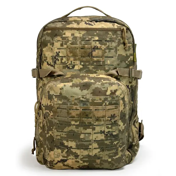 1 - Рюкзак тактичний Warmor Backpack 35 л. Піксель ММ14