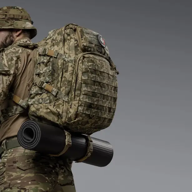 6 - Тактичний рюкзак Scout на 40л. Cordura 1000D. Піксель