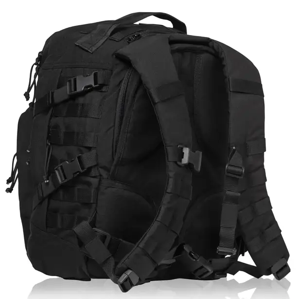 4 - Тактичний рюкзак Scout на 40л. Cordura 1000D. Чорний