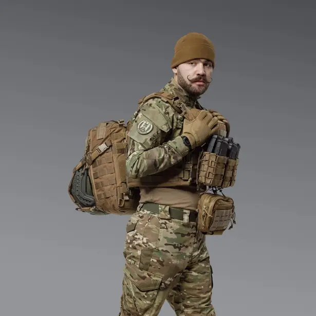 3 - Тактический рюкзак RAGNAR на 20л. Cordura 500D. Койот