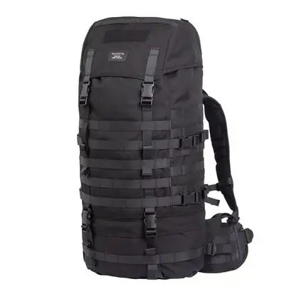 1 - Тактичний рюкзак Savotta Backpack Hunter Border на 60 л. Чорний