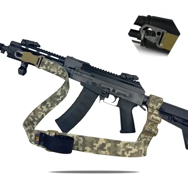 1 - Ремінь RAGNAROK TYR carbine збройовий одно/двоточковий з додатковим кріпленням. Піксель