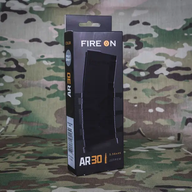 6 - Магазин АR-30 5,56х45 мм NATO/.223 Rem FIRE ON. Прозорий