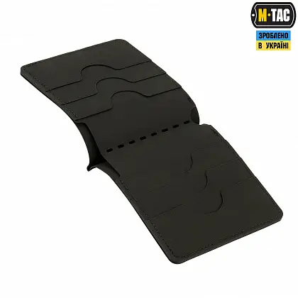 4 - Гаманець M-Tac Slim Elite. Чорний