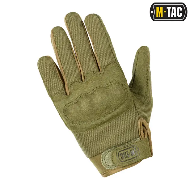 3 - Тактичні рукавички M-Tac Assault Tactical Mk.5. Олива