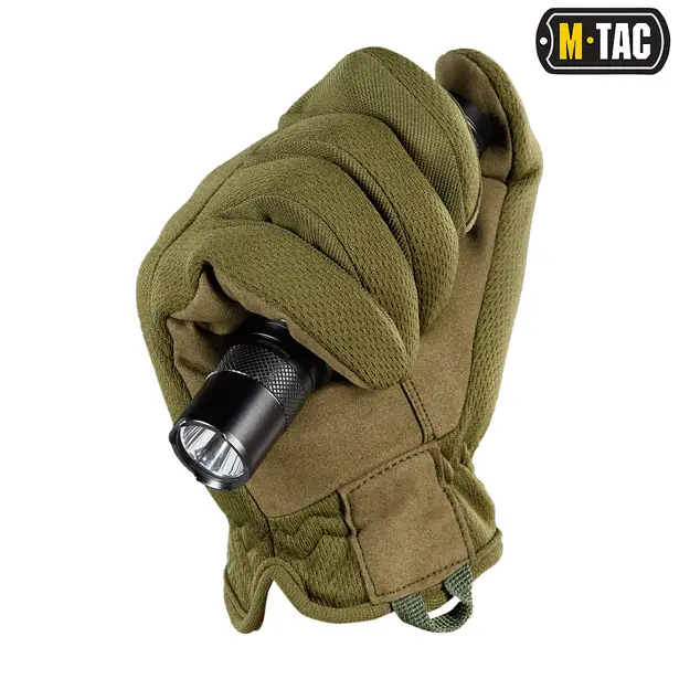 5 - Тактичні рукавички M-Tac Scout Tactical Mk.2. Олива