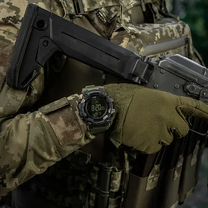 5 - Годинник тактичний 2037 Army M-Tac. Олива