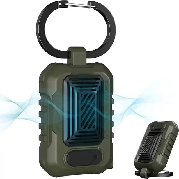 2 - Портативний фумігатор кемпінговий Flextail Light Repe. Зелений