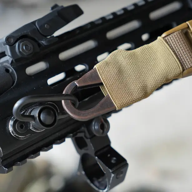 3 - Ремінь збройовий RAGNAROK триточковий з широким наплічником KRAKEN carbine. Койот