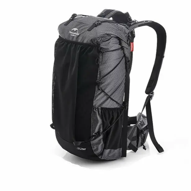 1 - Рюкзак туристичний Naturehike Rock NH20BB113, 40+5л. Чорний