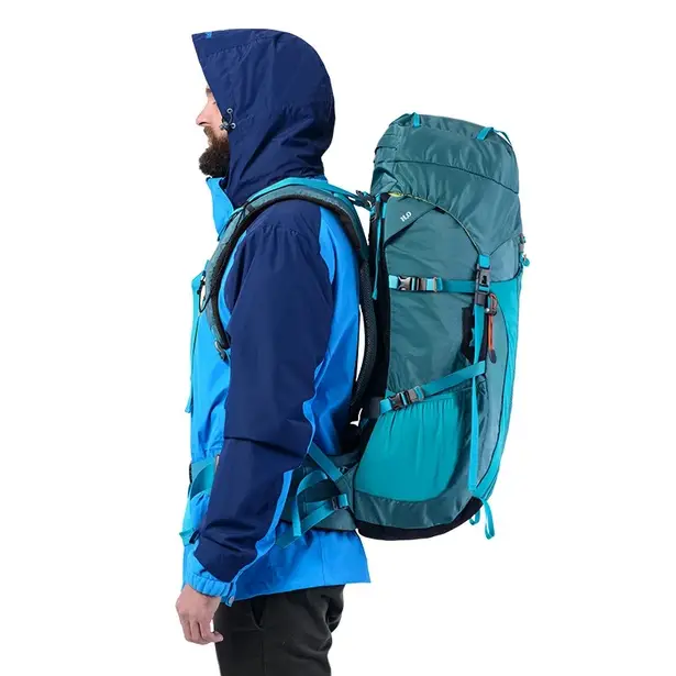 3 - Рюкзак туристичний Naturehike NH16Y020-Q, 55л. Зелений
