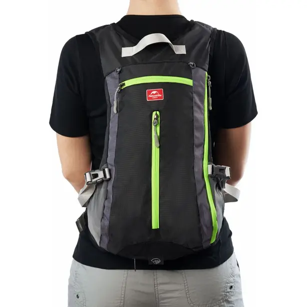 8 - Рюкзак велосипедний Naturehike Riding NH15C001-B, 15л. Чорний