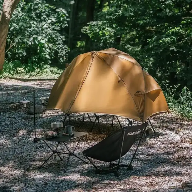 4 - Намет одномісний Naturehike NH22ZP020, коричневий