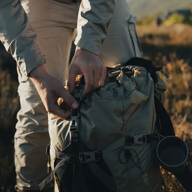 7 - Рюкзак туристичний Naturehike NH70B070-B, 70л+5л. Світло-коричневий