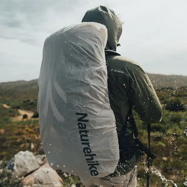8 - Рюкзак туристичний Naturehike NH70B070-B, 70л+5л. Світло-коричневий