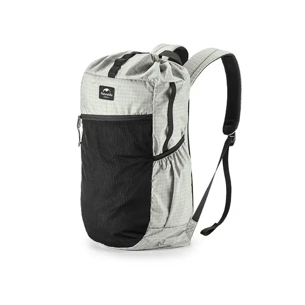1 - Рюкзак туристичний Naturehike NH20BB206, 20л. Світло-сірий