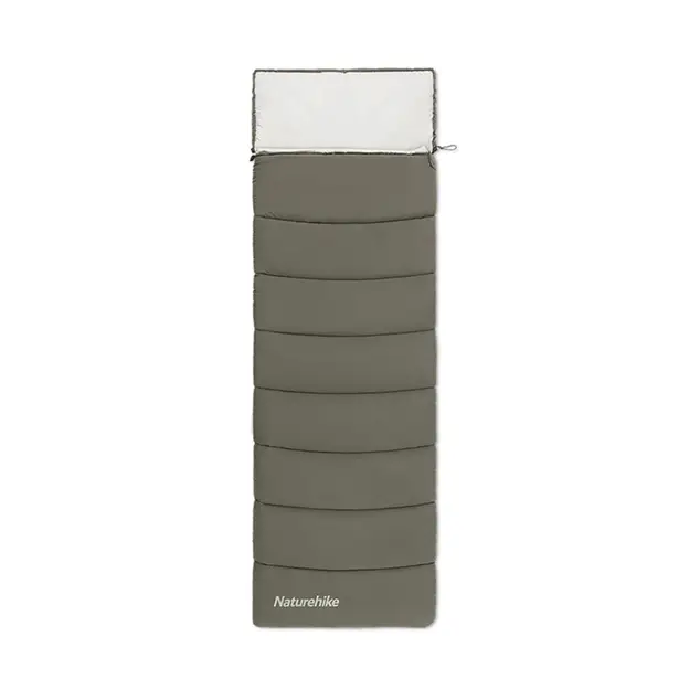 1 - Спальник з капюшоном Naturehike LD350 CNK2300SD016, темно-зелений