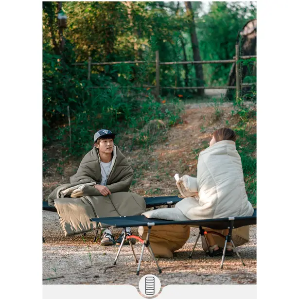 2 - Спальник з капюшоном Naturehike LD350 CNK2300SD016, темно-зелений