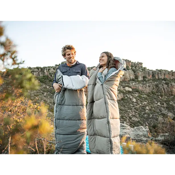 11 - Спальний мішок з капюшоном Naturehike M300 NH20MSD02, зелений, лівий