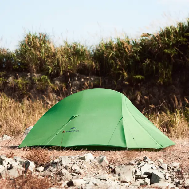 11 - Намет надлегкий одномісний Naturehike Cloud Up Base 1 CNK2450WS032, зелений