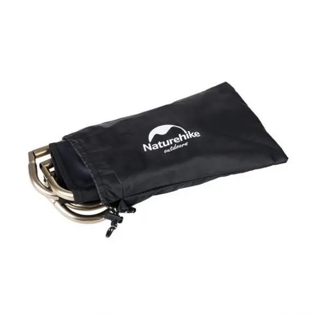 4 - Стул складной Naturehike NH17Z012-L, черный