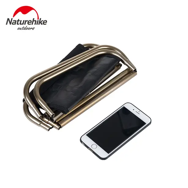 5 - Стул складной Naturehike NH17Z012-L, черный