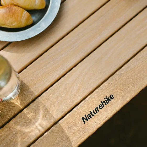 10 - Розкладний стіл великий Naturehike CNK2300JU010, алюміній, чорний