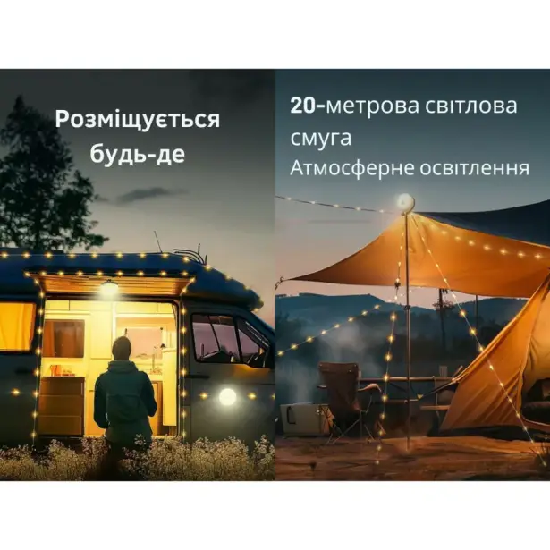8 - Ліхтар-гірлянда кемпінговий NexTool Milky Way GW20