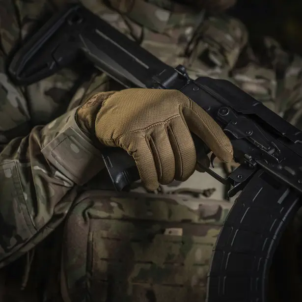 2 - Тактичні рукавички M-Tac Scout Tactical Mk.2. Койот