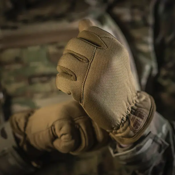 9 - Тактичні рукавички M-Tac Scout Tactical Mk.2. Койот