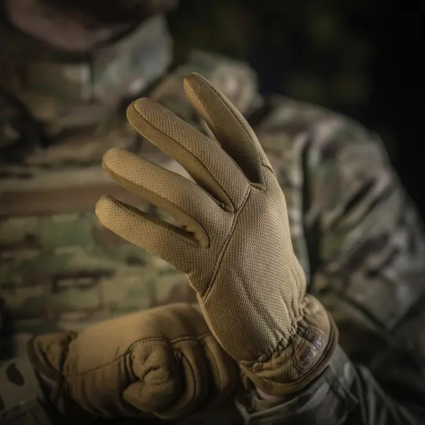 8 - Тактичні рукавички M-Tac Scout Tactical Mk.2. Койот