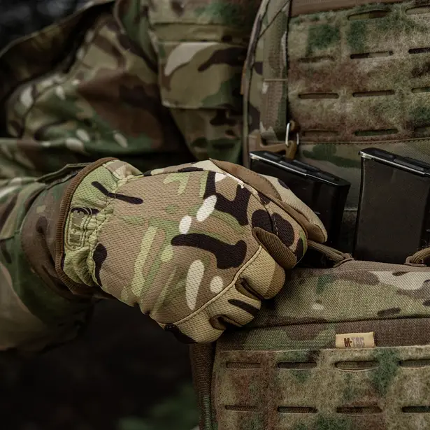 8 - Тактические перчатки M-Tac Scout Tactical Mk.2. Мультикам